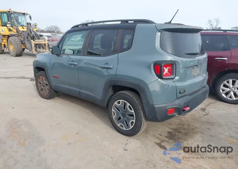 2016 Jeep Renegade Trailhawk z USA, uszkodzony, nr VIN ZACCJBCT0GPD65794